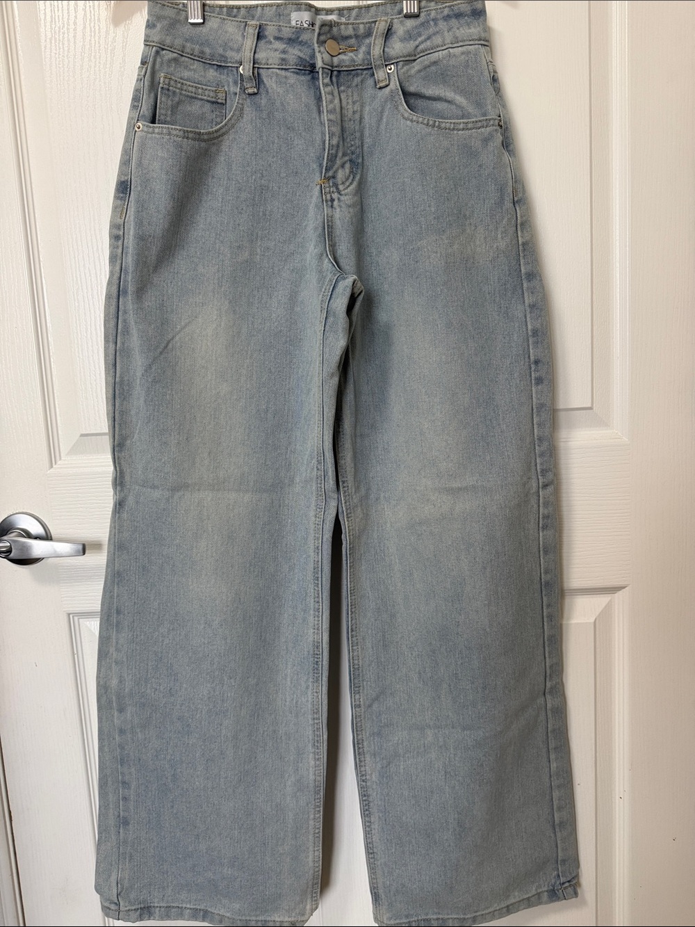 Fashion Nova High-Rise Wide-Leg Jeans